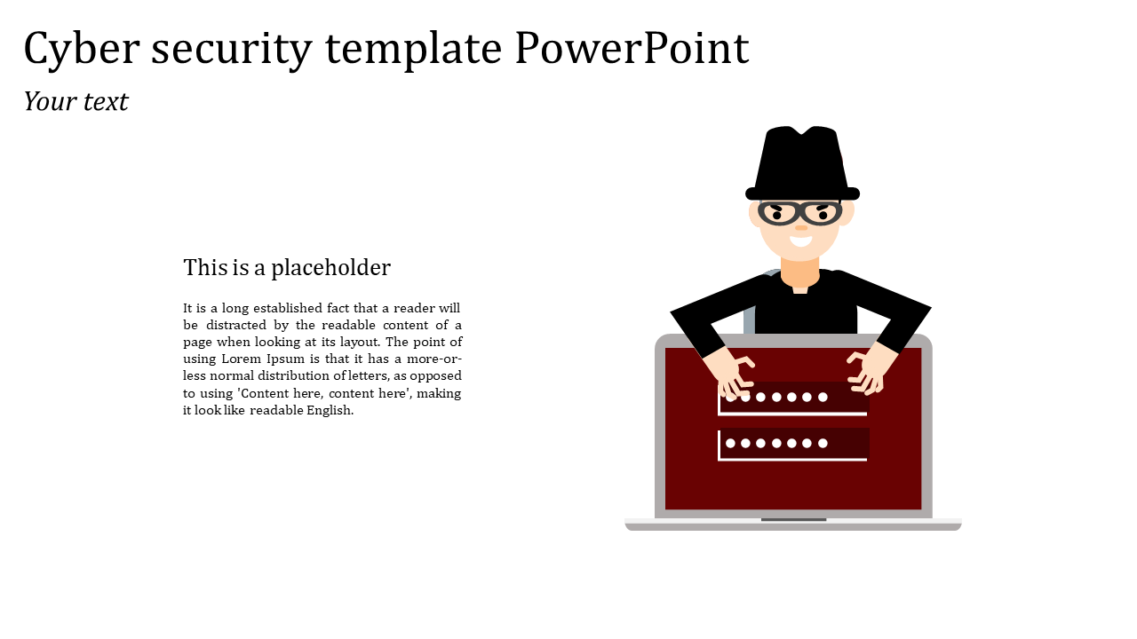 cyber security template powerpoint